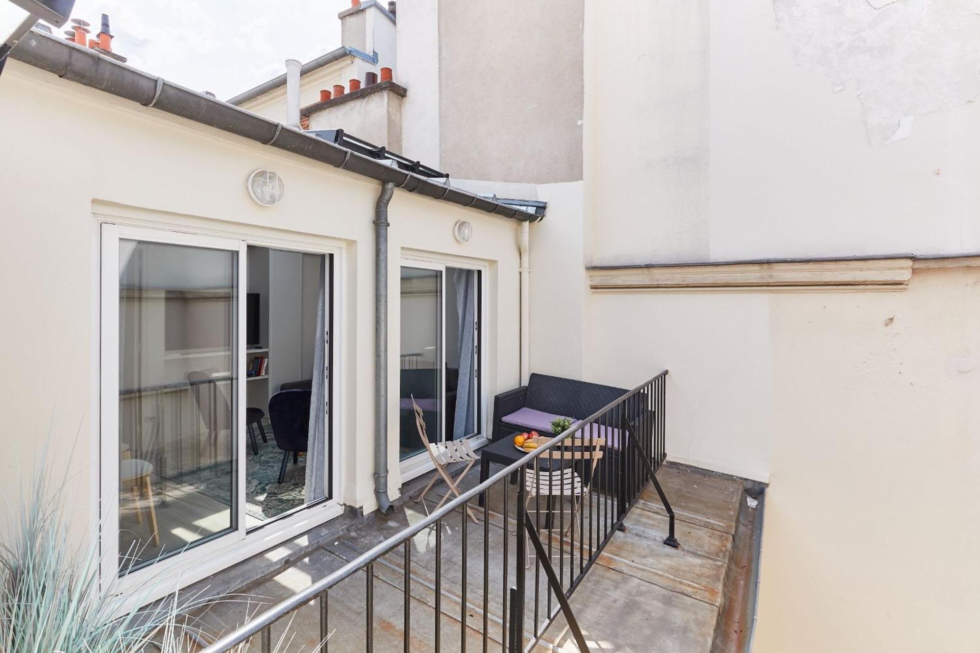 Appartement Jardin And Balcony 1Br à Paris Extérieur photo
