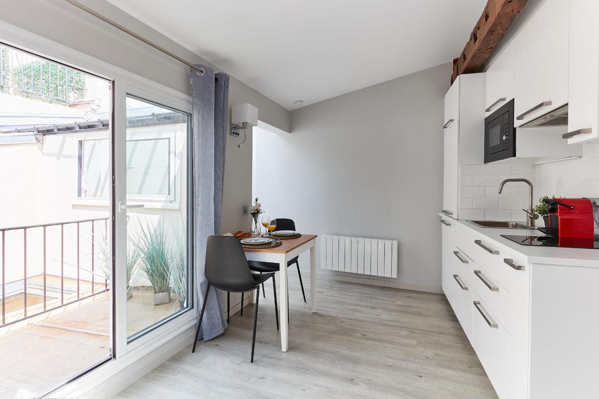 Appartement Jardin And Balcony 1Br à Paris Extérieur photo