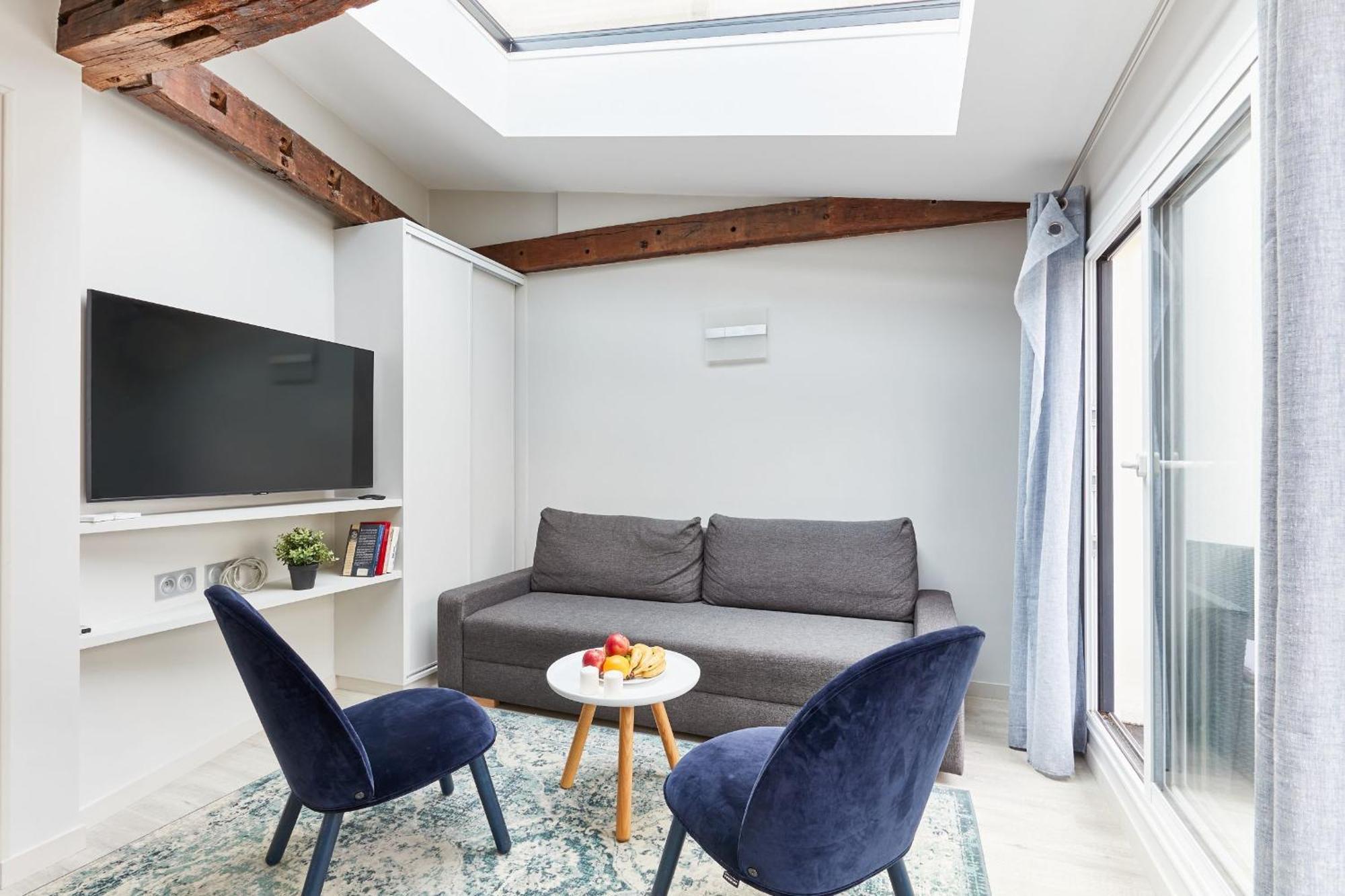 Appartement Jardin And Balcony 1Br à Paris Extérieur photo